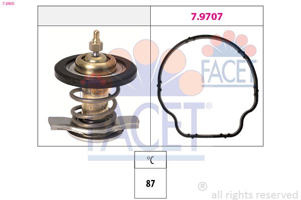 FACET 7.8805 Thermostat, coolant