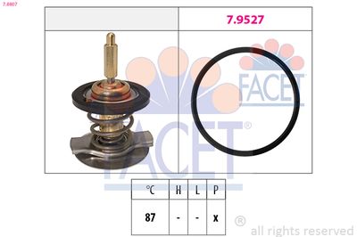 Thermostat, coolant FACET 7.8807