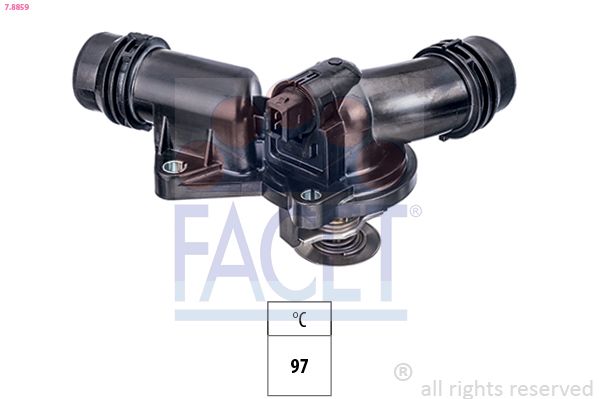 FACET 7.8859 Thermostat, coolant