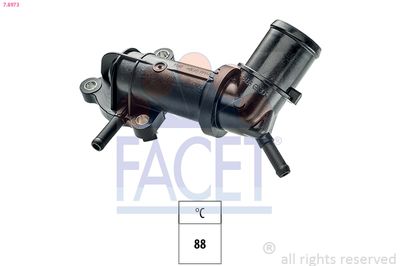 Thermostat, coolant FACET 7.8973