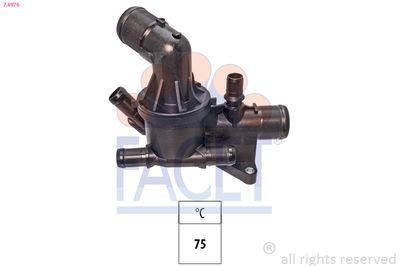 Thermostat, coolant FACET 7.8976
