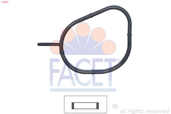 FACET 7.9697 Seal, thermostat