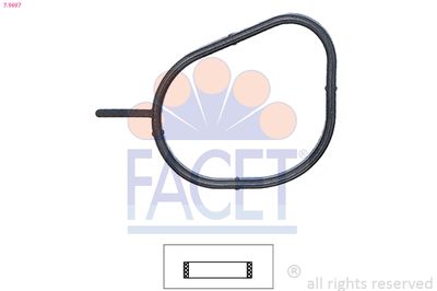 Seal, thermostat FACET 7.9697