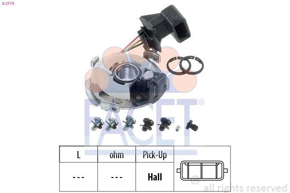 FACET 8.2719 Sensor, ignition pulse