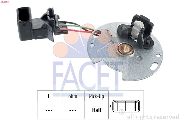 FACET 8.4982 Sensor, ignition pulse