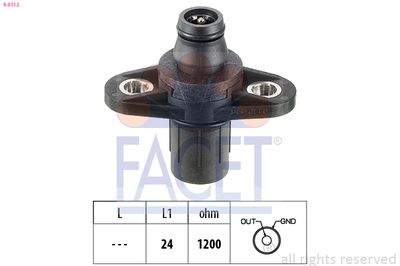 Sensor, RPM FACET 9.0112