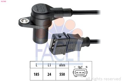 Sensor, crankshaft pulse FACET 9.0140