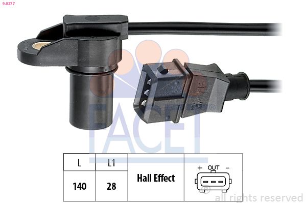 FACET 9.0277 Sensor, engine speed