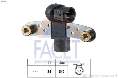 Sensor, crankshaft pulse FACET 9.0324