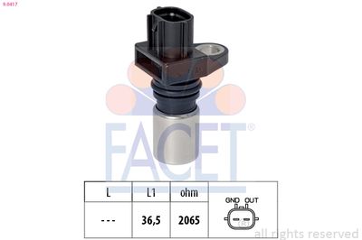 Sensor, crankshaft pulse FACET 9.0417