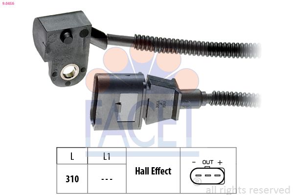 FACET 9.0456 Sensor, camshaft position