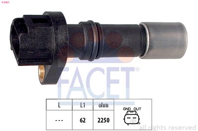 Sensor, crankshaft pulse FACET 9.0461