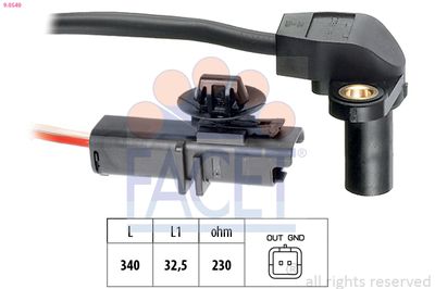 Sensor, crankshaft pulse FACET 9.0549