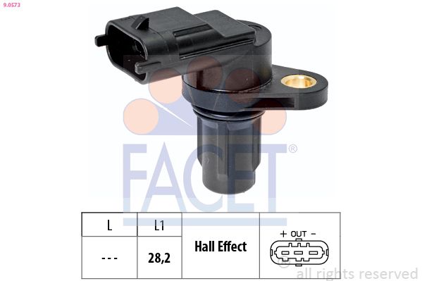 FACET 9.0573 Sensor, camshaft position