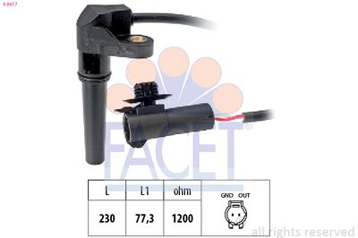 Sensor, engine speed FACET 9.0617