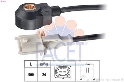 Knock Sensor FACET 9.3030