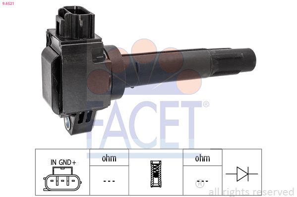 FACET 9.6521 Ignition Coil