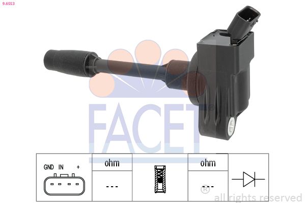 FACET 9.6553 Ignition Coil