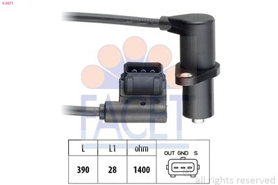 Sensor, engine speed FACET 9.0071