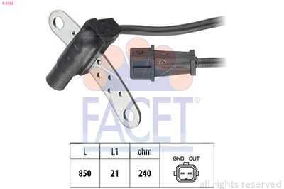 Sensor, crankshaft pulse FACET 9.0165