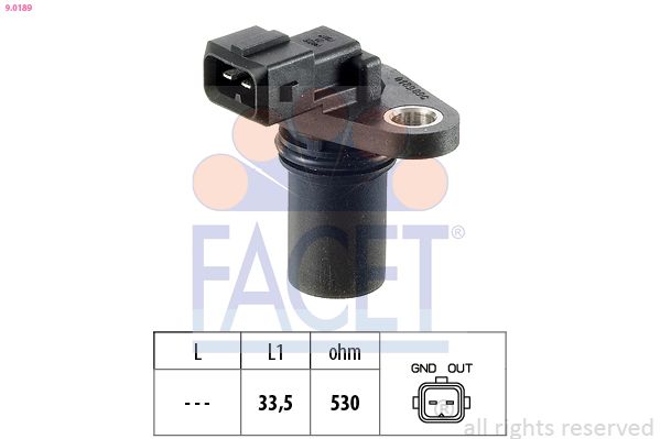 FACET 9.0189 Sensor, RPM
