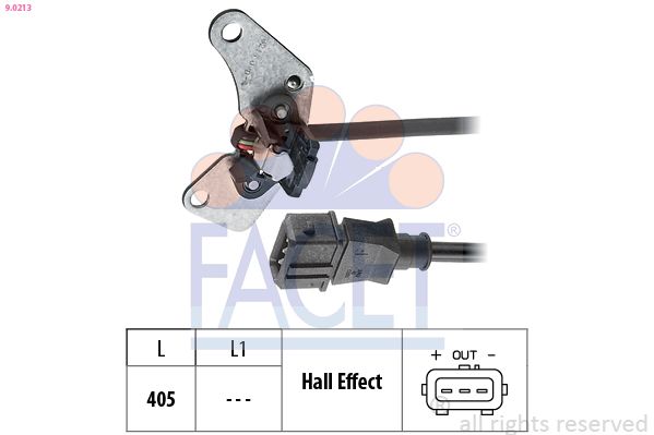 FACET 9.0213 Sensor, camshaft position