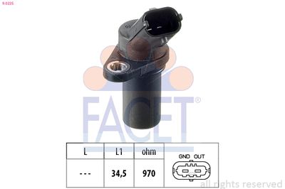Sensor, crankshaft pulse FACET 9.0235