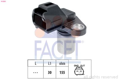 Sensor, crankshaft pulse FACET 9.0263