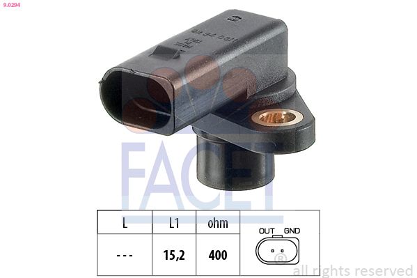 FACET 9.0294 Sensor, crankshaft pulse