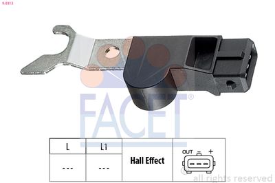 Sensor, camshaft position FACET 9.0313