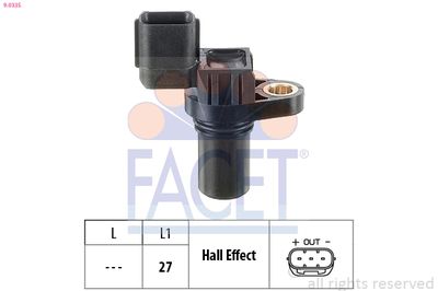 Sensor, camshaft position FACET 9.0335
