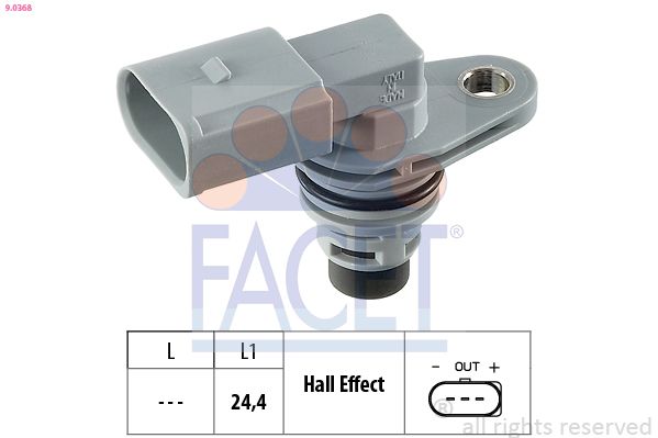 FACET 9.0368 Sensor, engine speed