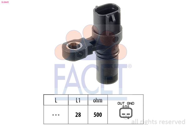 FACET 9.0441 Sensor, RPM