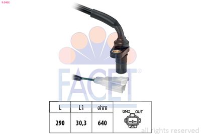 Sensor, RPM FACET 9.0465