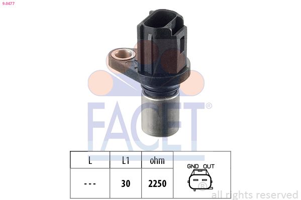 FACET 9.0477 Sensor, camshaft position