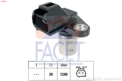 Sensor, camshaft position FACET 9.0497