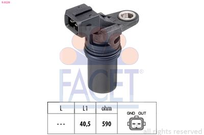 Sensor, RPM FACET 9.0539