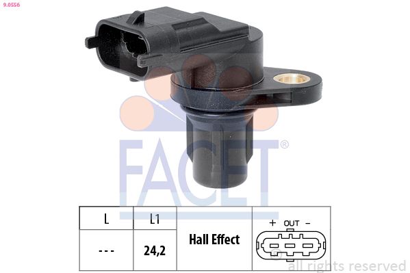 FACET 9.0556 Sensor, camshaft position