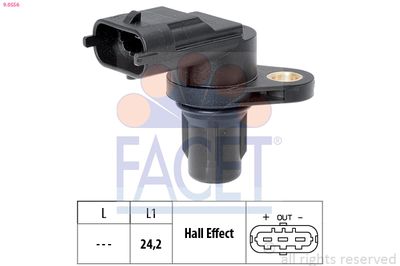 Sensor, camshaft position FACET 9.0556