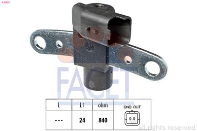 Sensor, crankshaft pulse FACET 9.0600