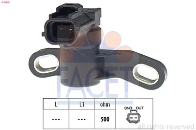 Sensor, crankshaft pulse FACET 9.0609