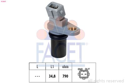 Sensor, engine speed FACET 9.0641