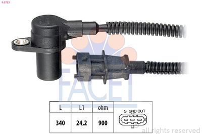 Sensor, crankshaft pulse FACET 9.0753