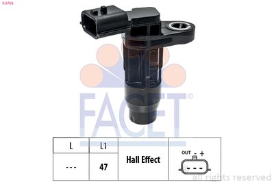 Sensor, crankshaft pulse FACET 9.0768
