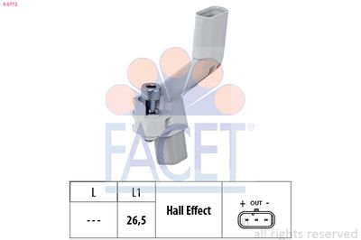 Sensor, crankshaft pulse FACET 9.0772