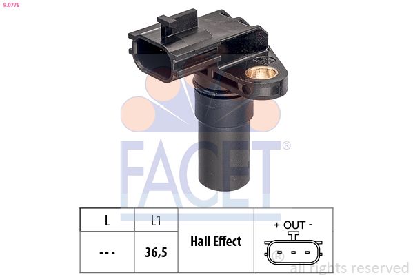 FACET 9.0775 Sensor, engine speed