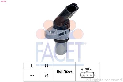 Sensor, engine speed FACET 9.0778