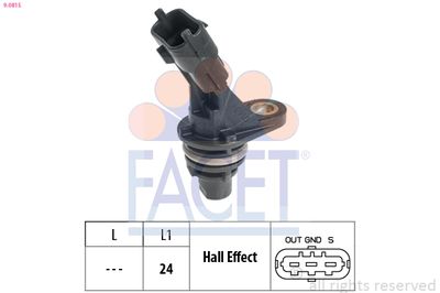 Sensor, engine speed FACET 9.0815