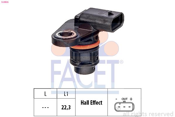 FACET 9.0856 Sensor, camshaft position