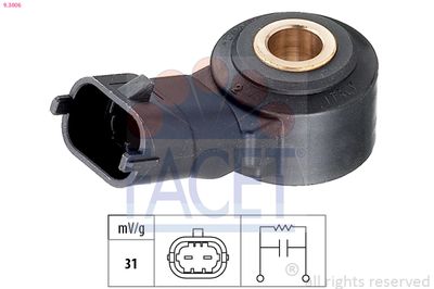 Knock Sensor FACET 9.3006